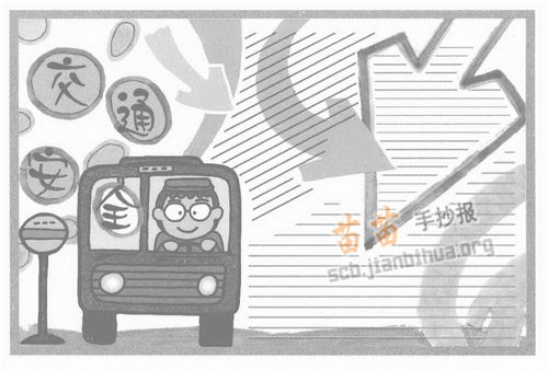 交通安全手抄报内容图片