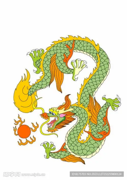 龙年图案设计图