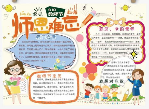 教师节主题手抄报教师节祝福语素材,快收藏吧