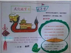 2019关于端午节传说的手抄报九年级