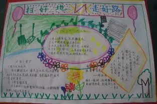 扫好地手抄报最好有图片