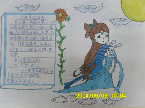 关于中秋节手抄报内容
