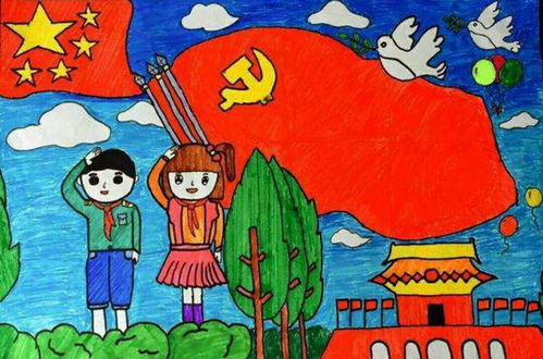 我和我的祖国画