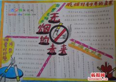 2019最新5.31世界无烟日手抄报图片大全,无烟日手抄报内容苗苗板报网