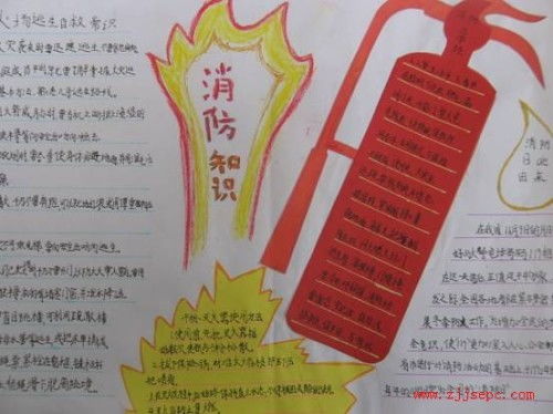 消防安全手抄报资料图片