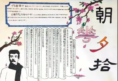 朝花夕拾手抄报重庆一中开展系列阅读与文艺活动