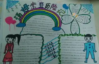 汤姆索亚历险记名著手抄报图片大全资料