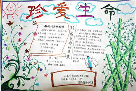 珍爱生命手抄报珍爱生命名言