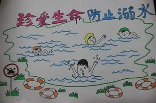 防溺水手抄报要图片