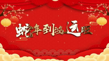 龙年背景视频素材龙年背景视频模板下载熊猫办公
