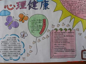心理健康手抄报怎么画