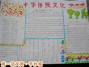 中国传统文化手抄报中国传统文化名言警句