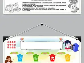 wordps垃圾分类小报绿色低碳环保小报手抄报图片模板psd设计图下载保护环境手抄报大全编号18584942