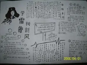 有关雷锋的手抄报
