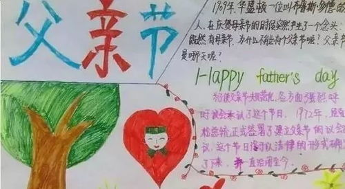 端午节父亲节手抄报模板来袭,快快接招吧