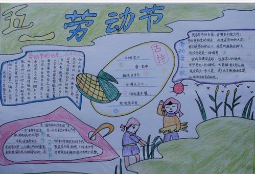 五一手抄报内容简便