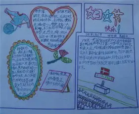 三八妇女节手抄报快乐的节日