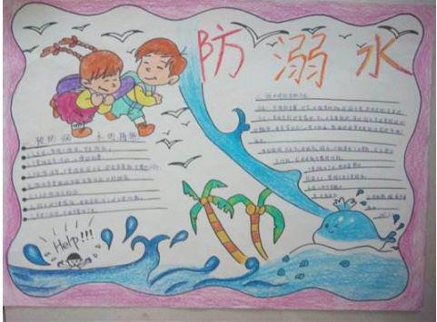 珍爱生命,预防溺水,防溺水手抄报合集