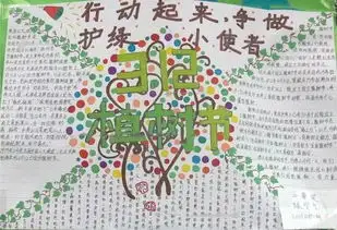 春天到了,关于植树节的手抄报图片内容大全,孩子一定用得到