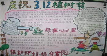 庆祝3.12植树节20字
