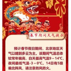 春节天气