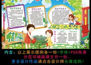 植树节小报绿色环保手抄报爱护环境电子小报素材图片psd模板下载49.85mb植树节手抄报大全节日手抄报