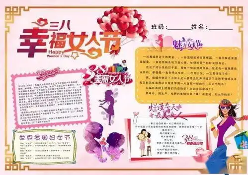 妇女节快到了,手抄报贺卡模板全攻略,赶快为孩子收藏吧