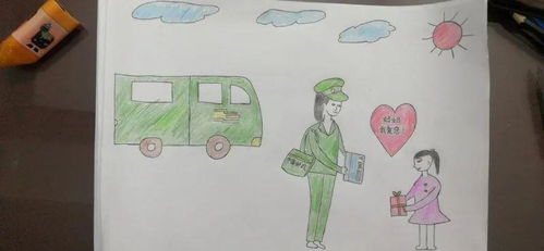 邮政娃妈妈,来看我给你做的手抄报