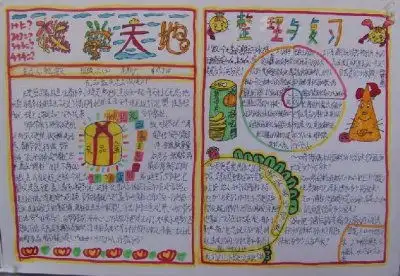 数学手抄报怎么做