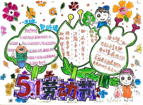 劳动光荣奉献最美惠济区实验小学五一劳动节主题活动