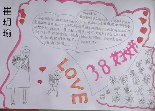 三八妇女节感恩这样做城内小学五三中队