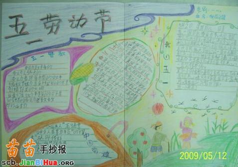 五一节手抄报