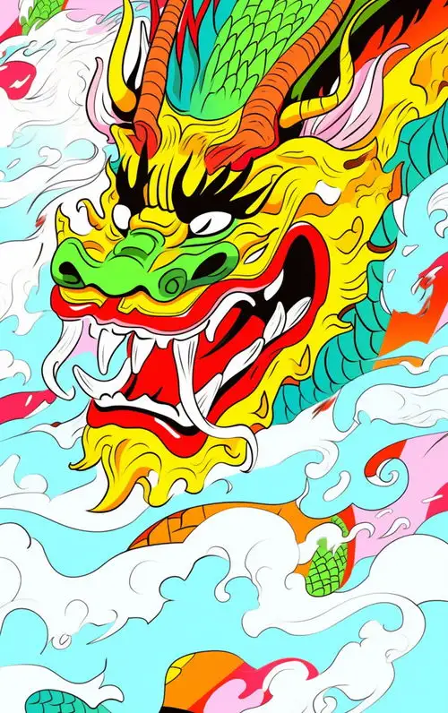 简约龙年素材图片ai图广告素材下载至来源处