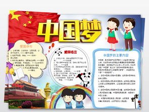 我的中国梦小报我爱祖国手抄报电子小报图片素材wps模板下载5.74mb其他大全其他