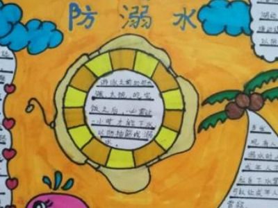 防溺水手抄报内容