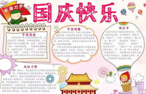 一篇就够2020国庆节手抄报来了模板古诗词好句好段名言名篇