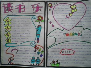 有关我读书,我快乐的手抄报资料读书节手抄报可以写些什么内容