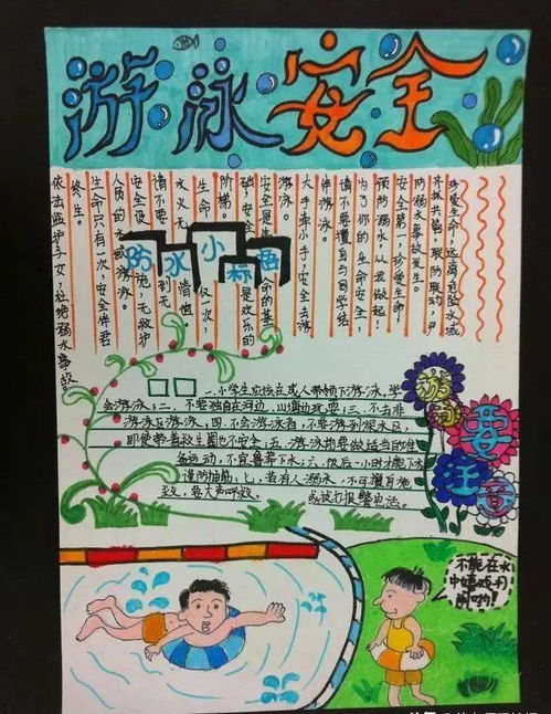 珍爱生命,预防溺水,防溺水手抄报合集