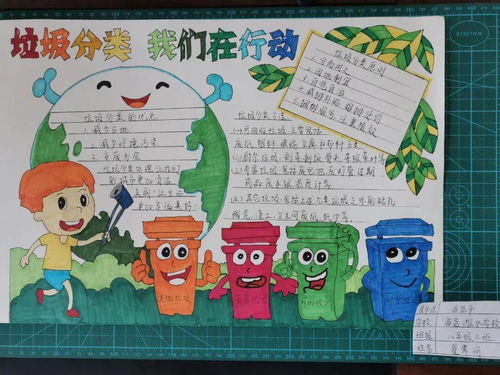 502微课垃圾分类手抄报合集
