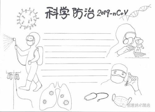 新型冠状肺炎防疫手抄报已备好