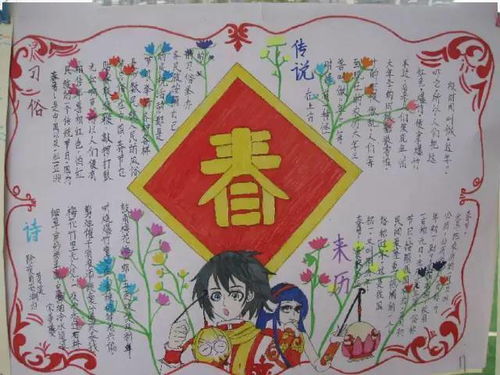 元宵节好词好句手抄报积累,一起品读名家笔下的元宵节...